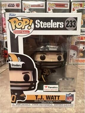 Funko Pop! Vinyl: T.J. Watt - Fanatics (Exclusive) #233 w/Hard Protector